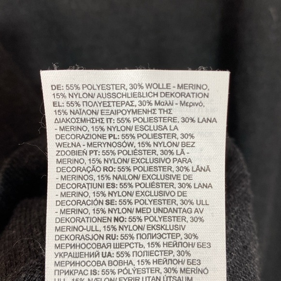 Smartwool Men's Sparwood Charcoal Black Merino Wool Quarter Zip Sweater XL - Picture 13 of 15